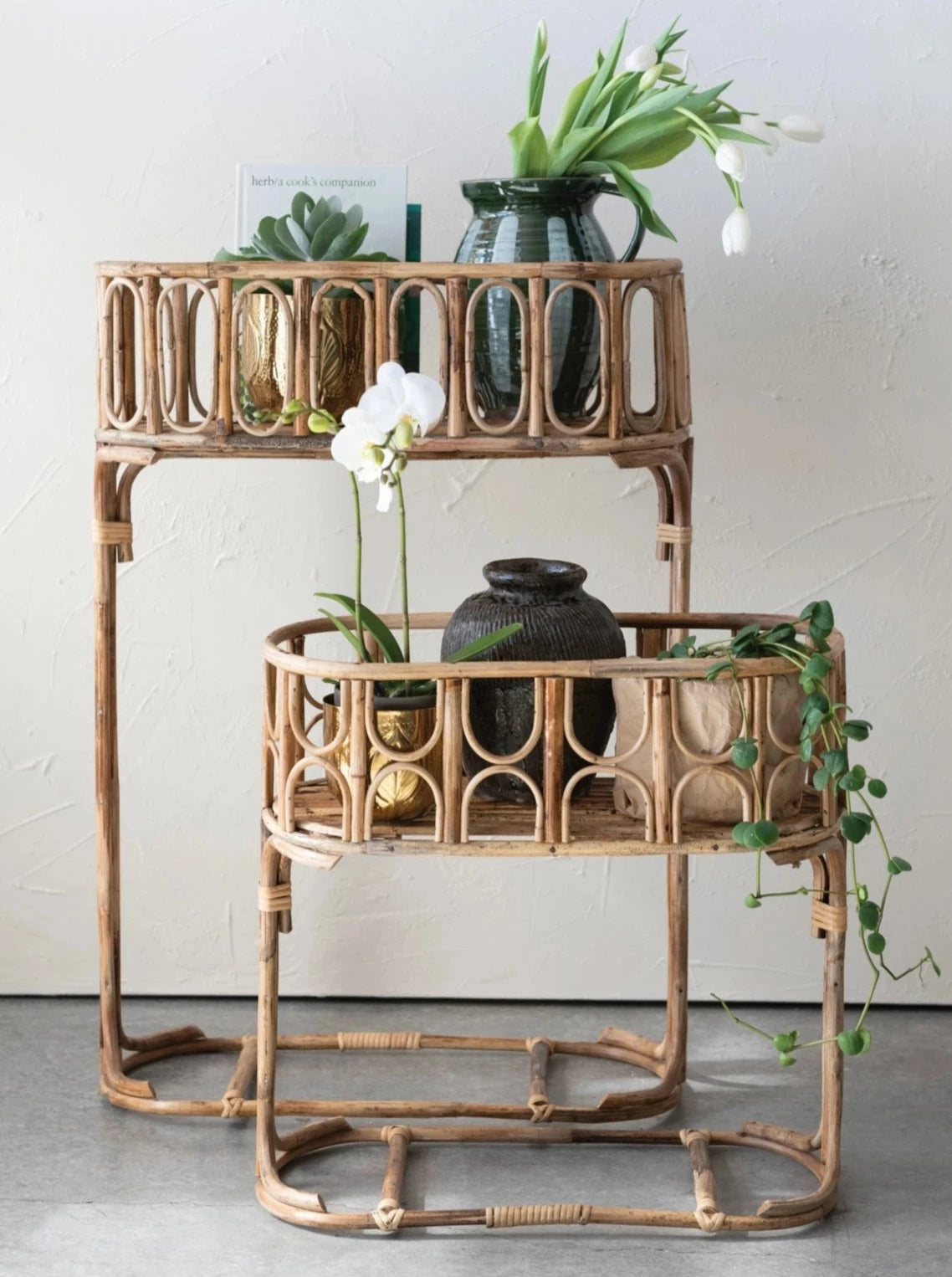 Handmade Rattan Cane Planter - Large - Allure Boutique WY