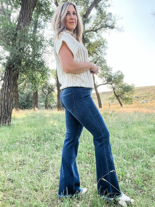 Hannah with Welt Pockets and Front Seam Detail - Allure Boutique WY