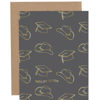 Hats Off To You Greeting Card - Allure Boutique WY