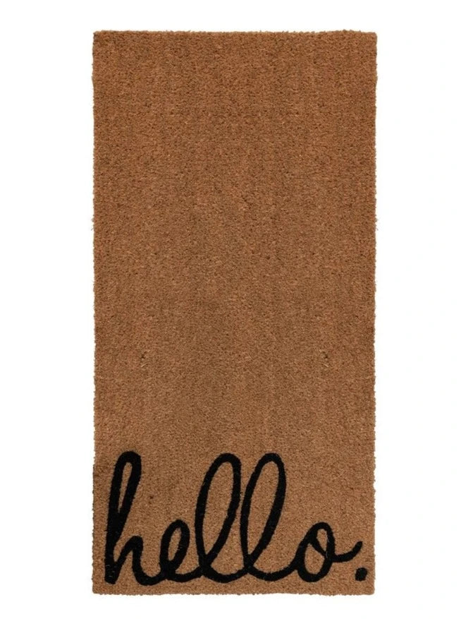 Hello Coir Doormat - Allure Boutique WY