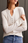 Henley Top with Buttons - Allure Boutique WY