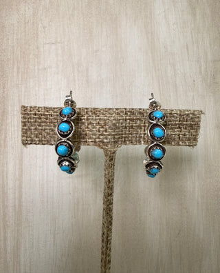 Kingman Medium Hoop Earring