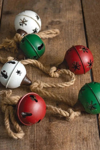 Holiday Bells & Jute Garland - Allure Boutique WY