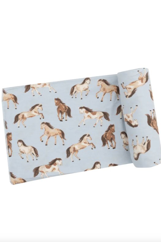 Horses Swaddle - Blanket - Allure Boutique WY