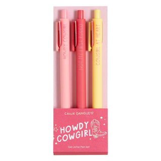 Howdy Cowgirl Pen Set - Allure Boutique WY