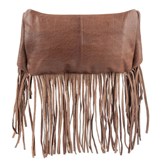 Indie Cowhide Brown Hildy Fringe Sling - Allure Boutique WY