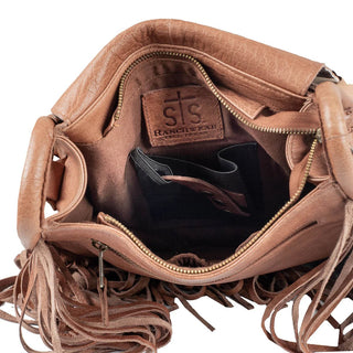 Indie Cowhide Brown Saddlebag - Allure Boutique WY