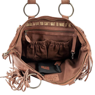 Indie Cowhide Brown Tote - Allure Boutique WY
