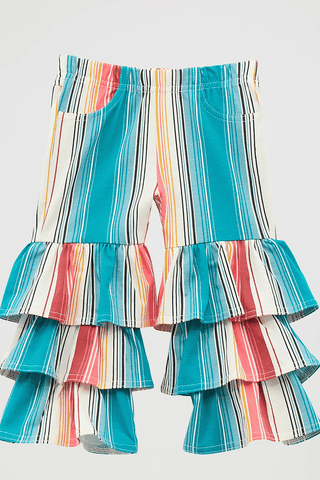 Infant Striped Ruffle Flare - Allure Boutique WY