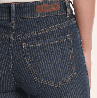 Jacquard High Rise Bootcut Jean - Allure Boutique WY