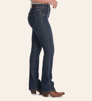 Jacquard High Rise Bootcut Jean - Allure Boutique WY