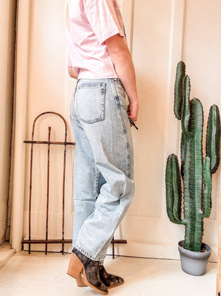 Jazmine Barrel Jeans - Allure Boutique WY