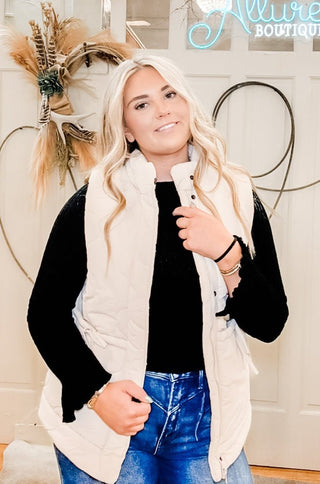 Jessie Quilted Vest - Allure Boutique WY