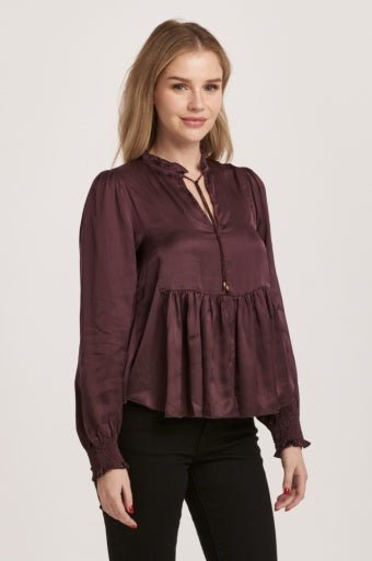 Jewel Peplum Top - Allure Boutique WY