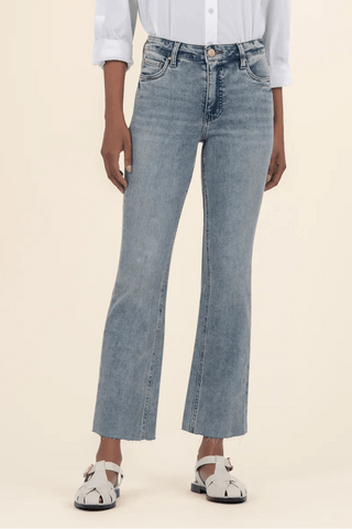 Kelsey High Rise Fab Ab Ankle Flare Devotion - Allure Boutique WY