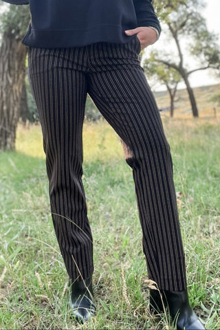 Kelsey Trouser Stripe - Allure Boutique WY