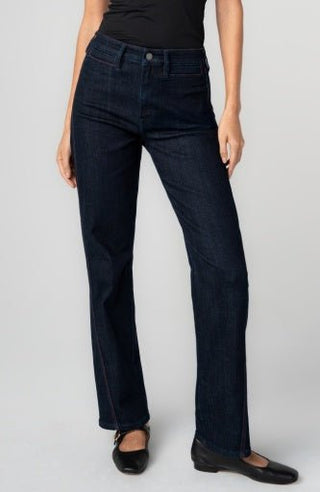 Kennedy Straight Jean + Side Stitch Detail - Allure Boutique WY