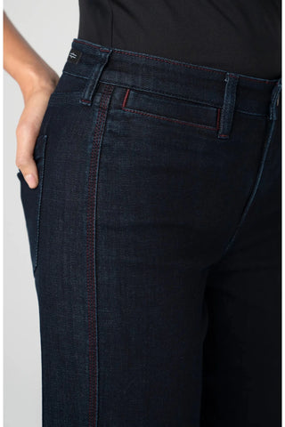 Kennedy Straight Jean + Side Stitch Detail - Allure Boutique WY