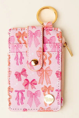 Keychain Wallet - Blushing Bows - Allure Boutique WY