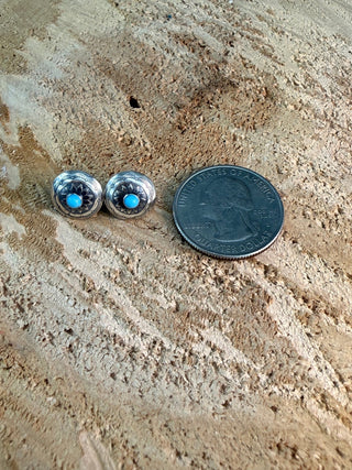 Kingman Concho Post Earring - Allure Boutique WY