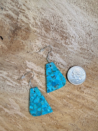 Kingman Triangular Slab Earrings - Allure Boutique WY