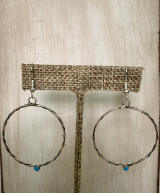 Kingman Twisted Hoop Earrings - Allure Boutique WY