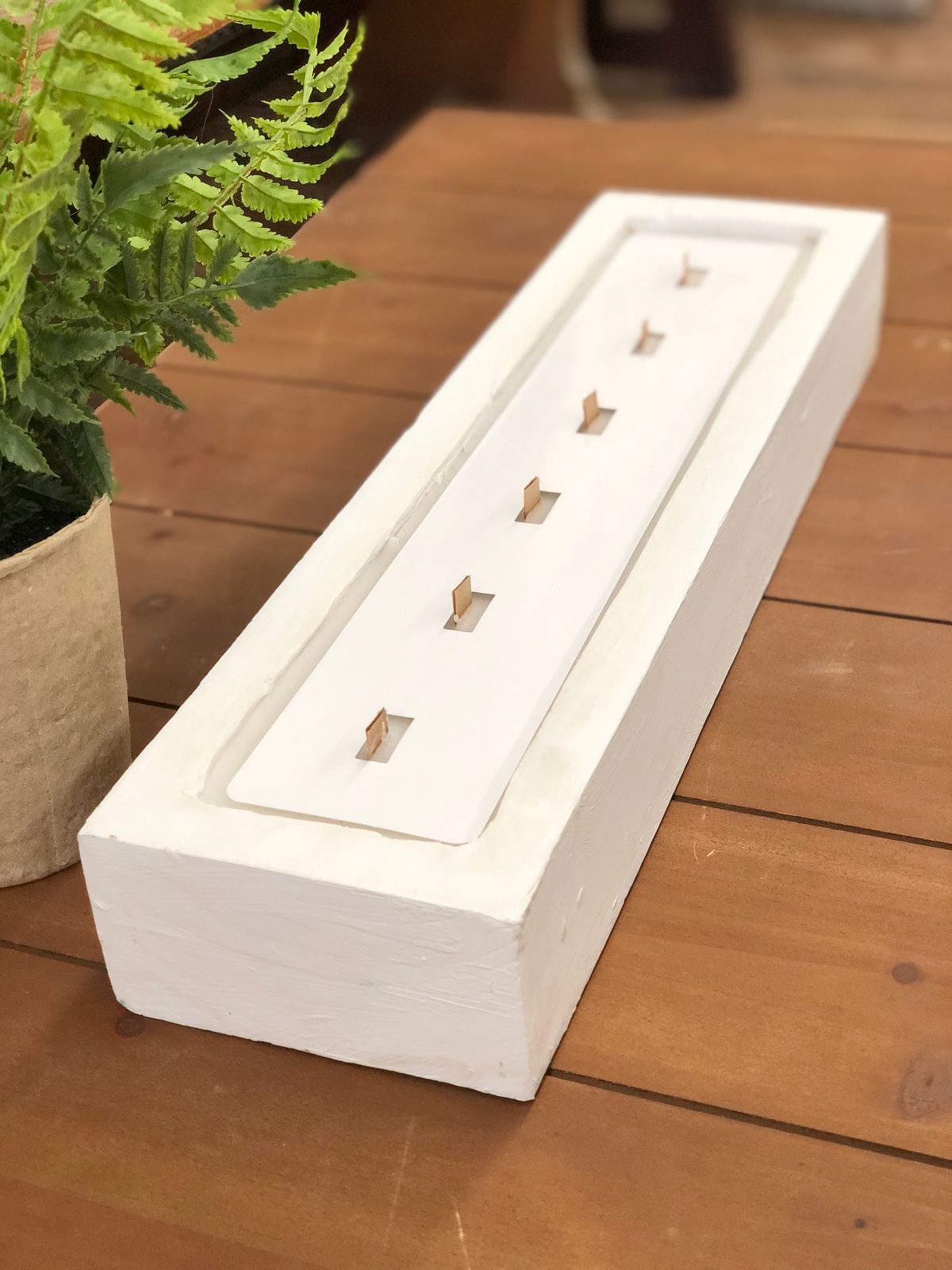 Large White Pauli Wood Box Candle - Allure Boutique WY