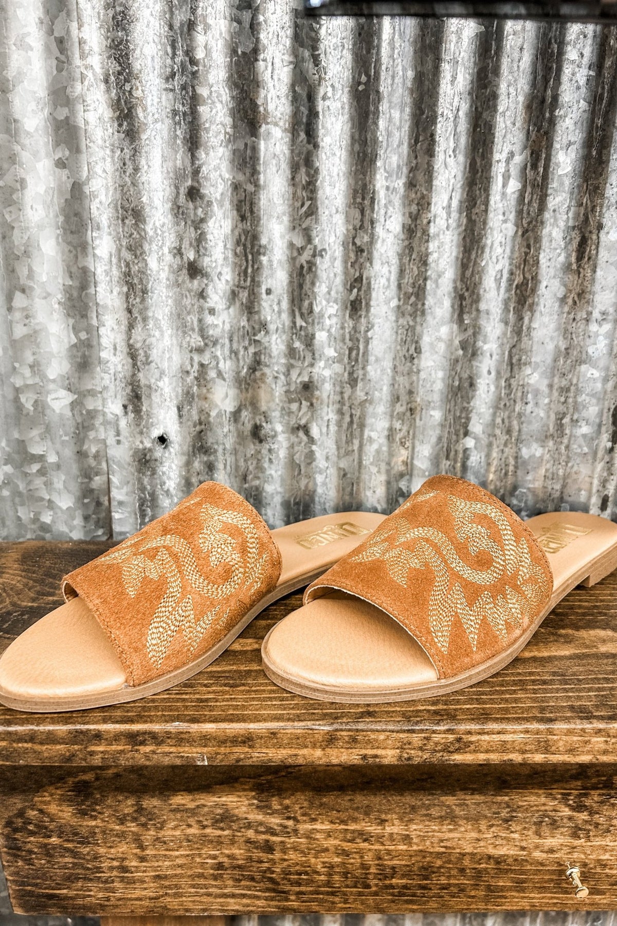 Lasso Suede Slide - Allure Boutique WY