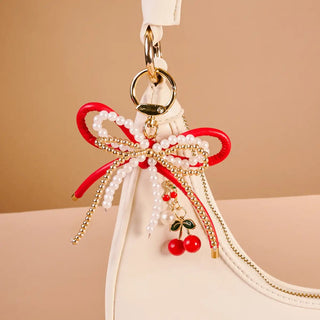 Layered Bows Bag Charm - Allure Boutique WY