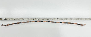 Copper Navajo Pearl Necklace  7mm 18in