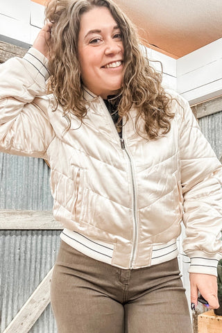 Leah Bomber Jacket - Allure Boutique WY