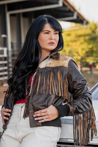 Lettie Fringe Jacket - Allure Boutique WY