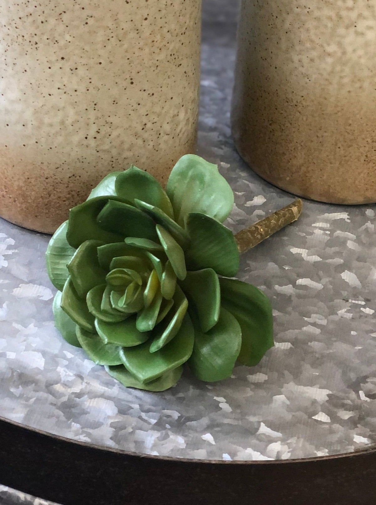 Lifelike Green Succulent Pick - Allure Boutique WY