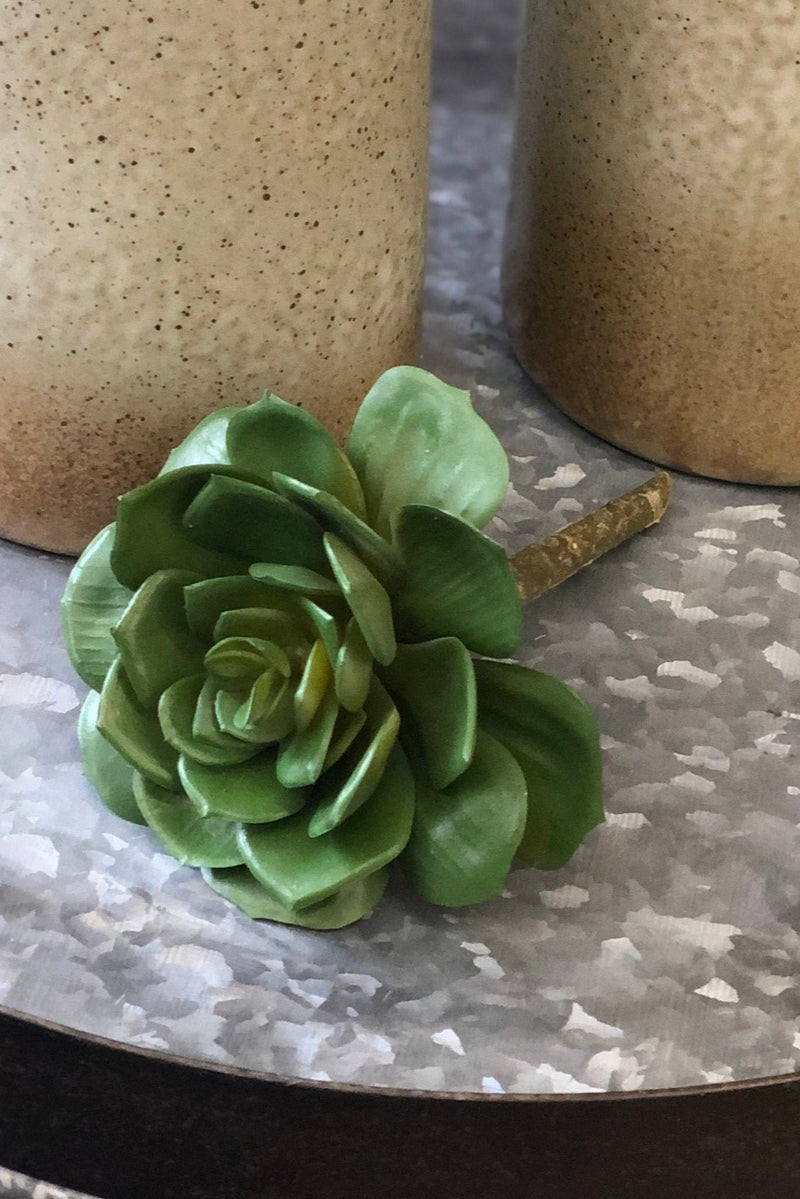 Lifelike Green Succulent Pick - Allure Boutique WY