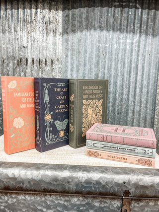 Linen Book Storage Boxes - Allure Boutique WY