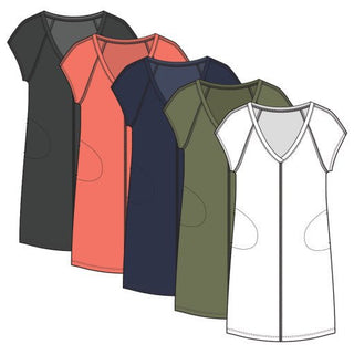 Loden V - Neck Dress - Allure Boutique WY