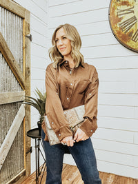 Lola Button Down Shirt - Allure Boutique WY