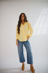 Lolita Button Down Pale Banana - Allure Boutique WY