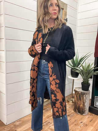 Long Sleeve Open Front Shawl - Allure Boutique WY