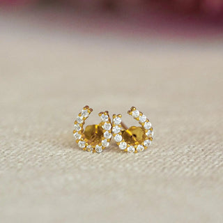 Luxe Horseshoe Earrings - Allure Boutique WY