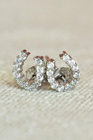 Luxe Horseshoe Earrings - Allure Boutique WY