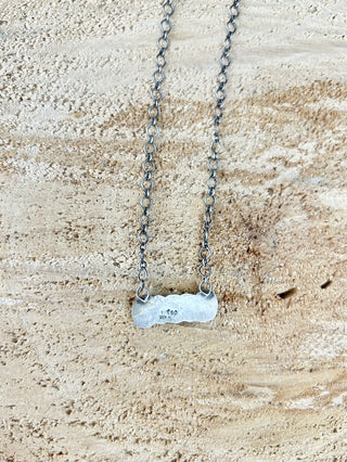 Royston Mini 3 Stone Bar Necklace