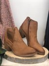 Ma Sheena Cognac Bootie - Allure Boutique WY