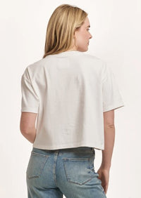 Maddox Boxy Crop Tee - Allure Boutique WY