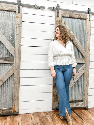 Margot Boot Cut Trousers - Allure Boutique WY