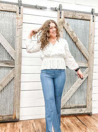 Margot Boot Cut Trousers - Allure Boutique WY