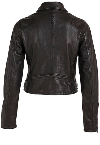 Mauritius Black Bita Lambskin Jacket - Allure Boutique WY