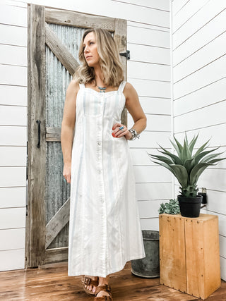 Midi Slip Dress with Sweetheart Neckline - Allure Boutique WY
