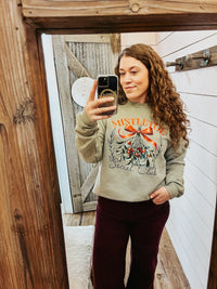 Mistletoe Social Club Sweatshirt - Allure Boutique WY