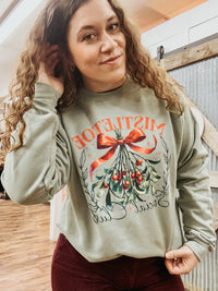 Mistletoe Social Club Sweatshirt - Allure Boutique WY